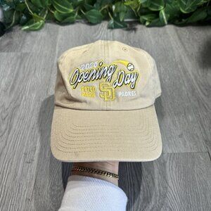 San Diego Padres 2025 Opening Series 47 Brand Adult Baseball Hat Strapback